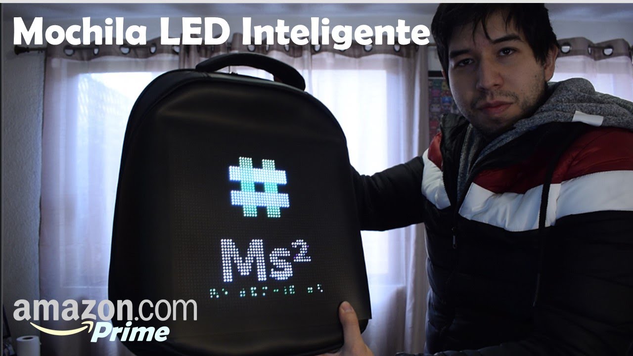 #Unboxing #Mochila #LED #Inteligente Para #Laptop #Negra #SMART #BACKPACK #APP | #Amazon M&eacute;xico