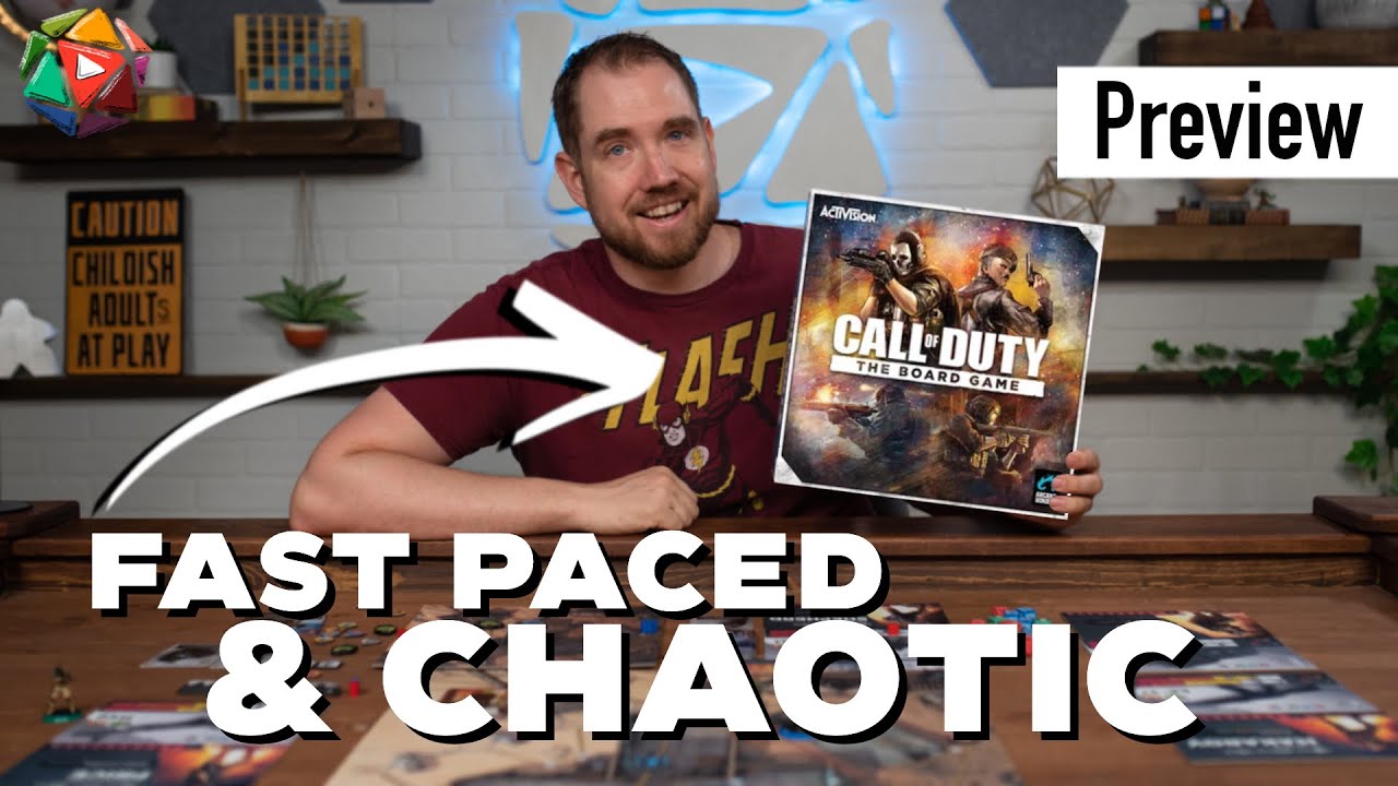 Call of Duty: настольная игра | Предварительный обзор Kickstarter и как играть