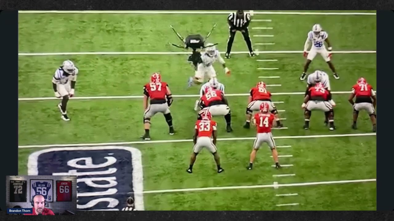 Monroe Freeling (Georgia) | Why His Draft Stock Is Rising (4 Clips)
