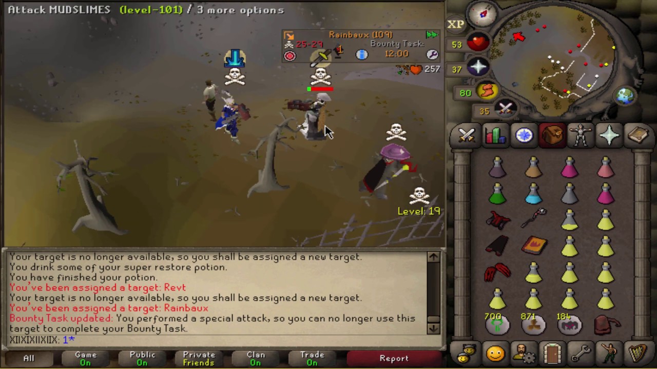 Part 11 - Maxed 60 attack 75 def pking all over the wildy