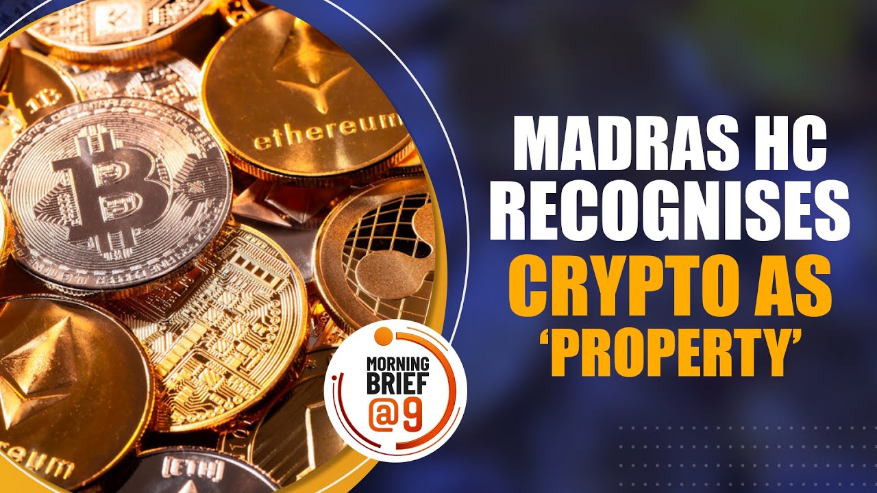 Madras High Court Recognises Crypto as Property | Digital Assets in India | WazirX | News9
