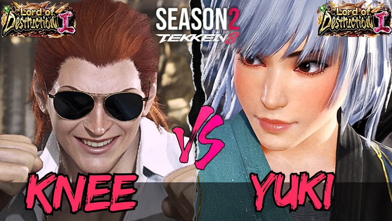 Tekken 8 - Season 2 ▰ Knee (Steve) Vs Yuki (Asuka) ▰ High Level Gameplay