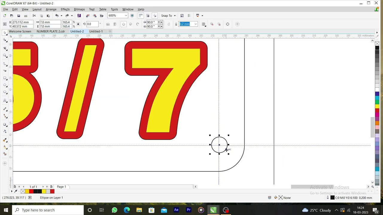 Laser Machine Design File | NAMEPLATE | easy to create | CORELDRAW | Cutting Laser Machine