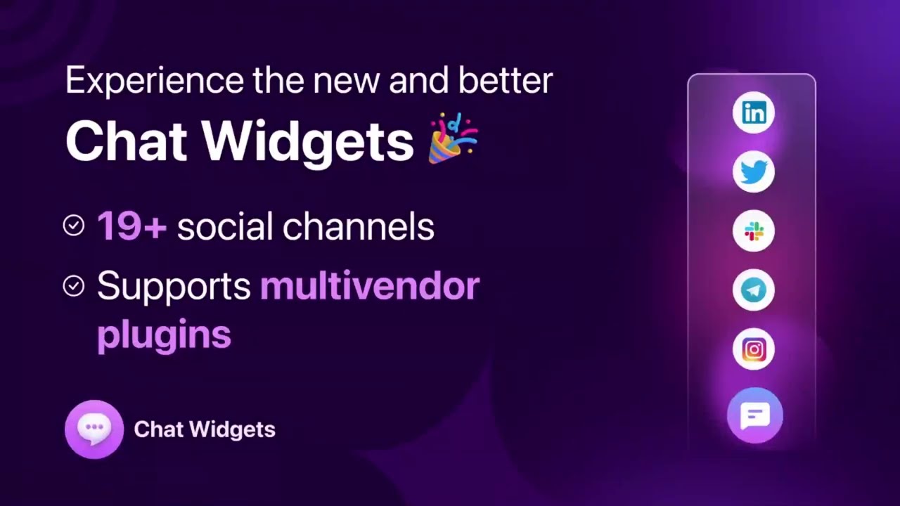 WordPress live chat plugin: Connect your favorite chat channel to your website - Chat Widgets
