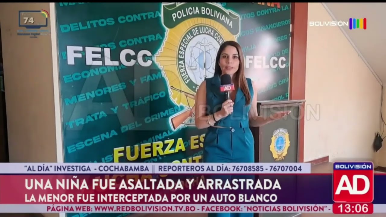 Asaltan y arrastran a una niña de 10 años en Cochabamba
