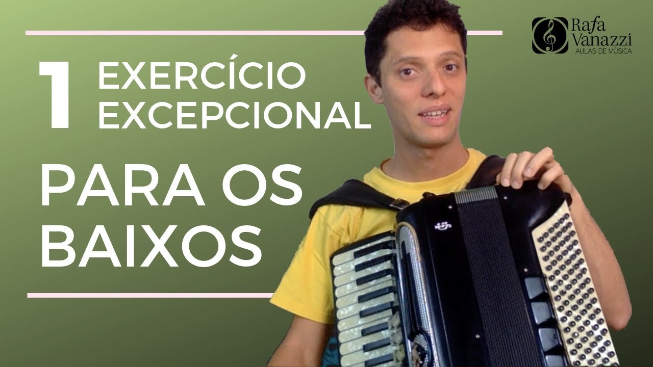 1 EXERCÍCIO EXCEPCIONAL PARA OS BAIXOS | #auladesanfona #auladeacordeon