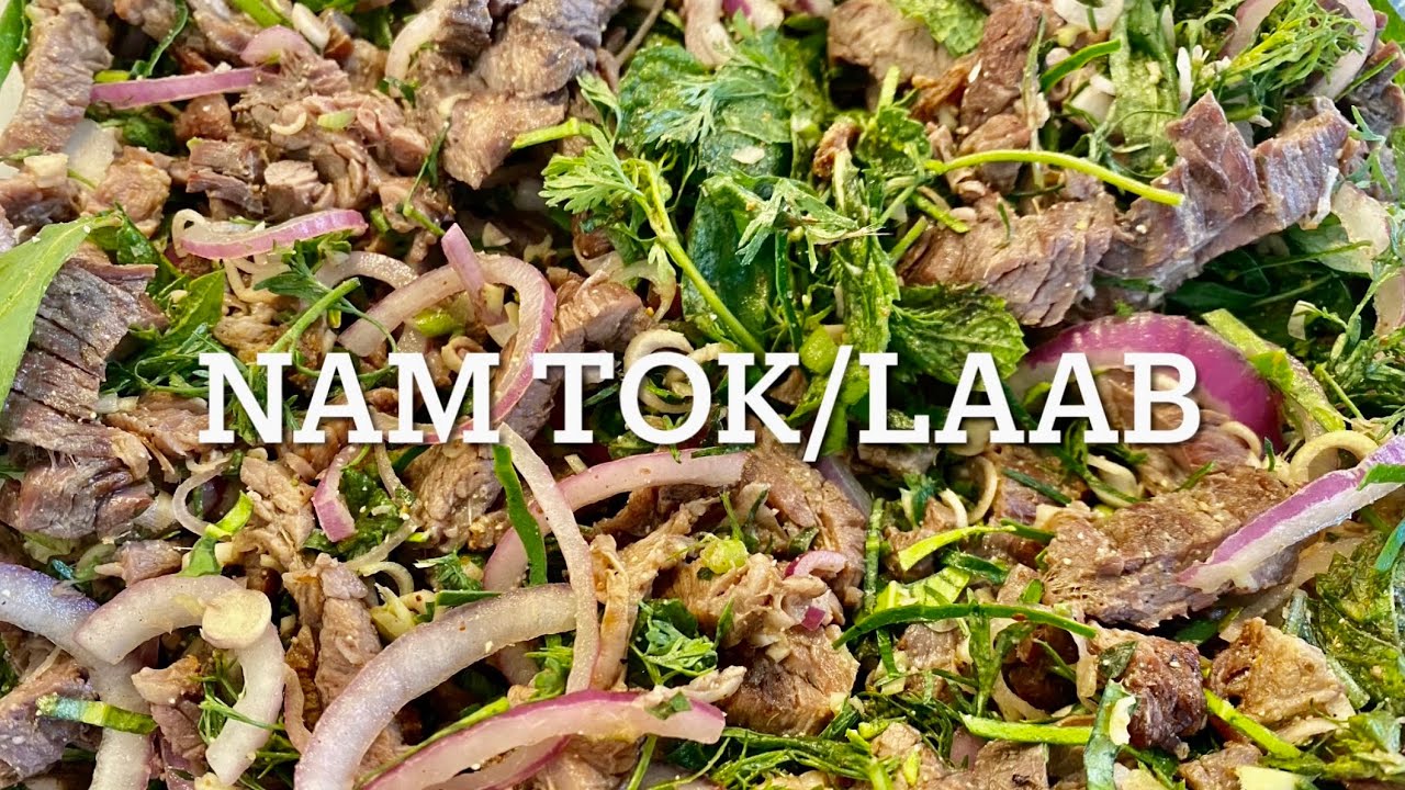 Grilled Sliced Beef Nam Tok/Laab
