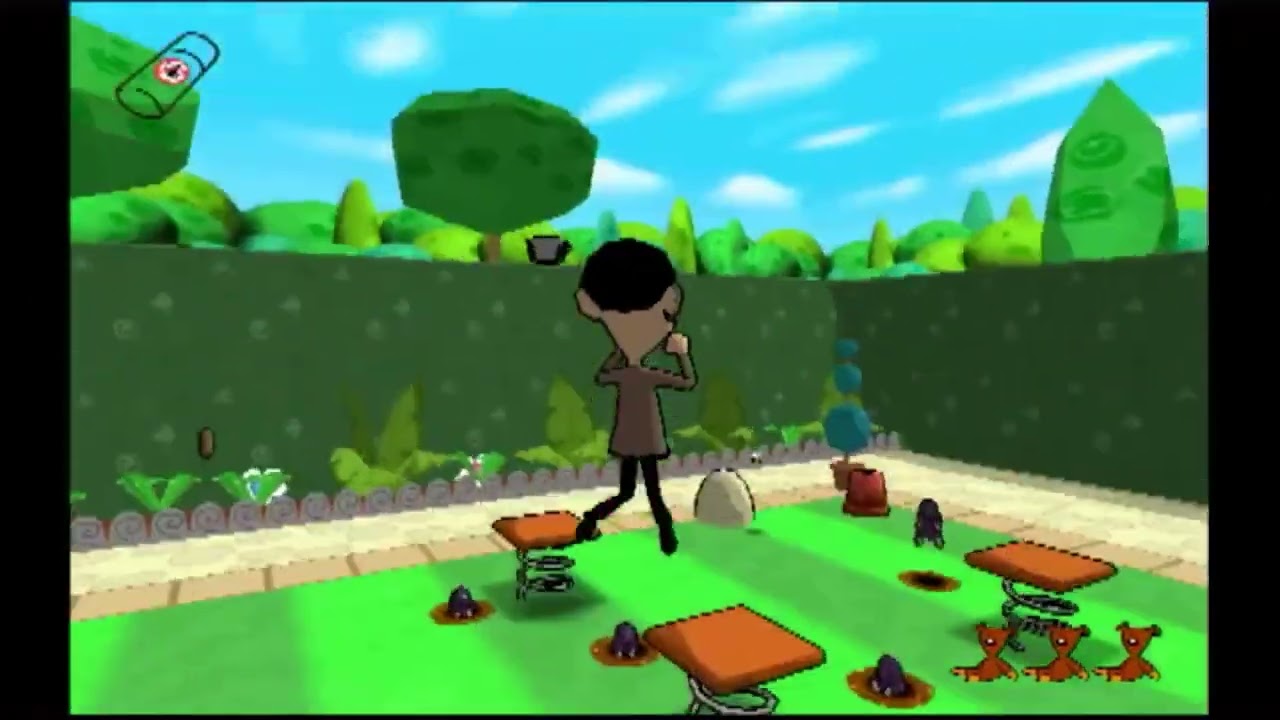 mr bean wacky world wii playthrough roman channel gaming