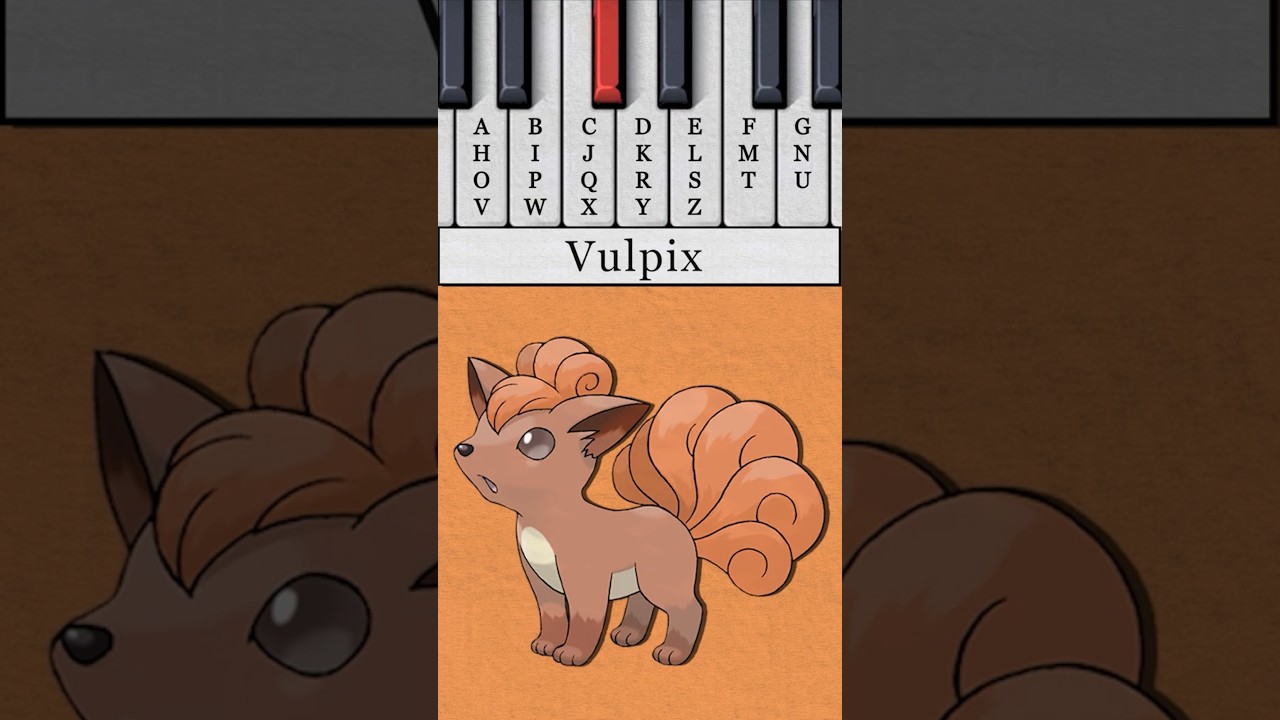 Co by było, gdyby seria Evolution Vulpixa miała piosenkę przewodnią? 🎹 #PokemonJingles