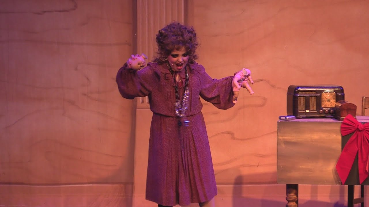 JOLIE ZAGHA as Miss Hannigan in 