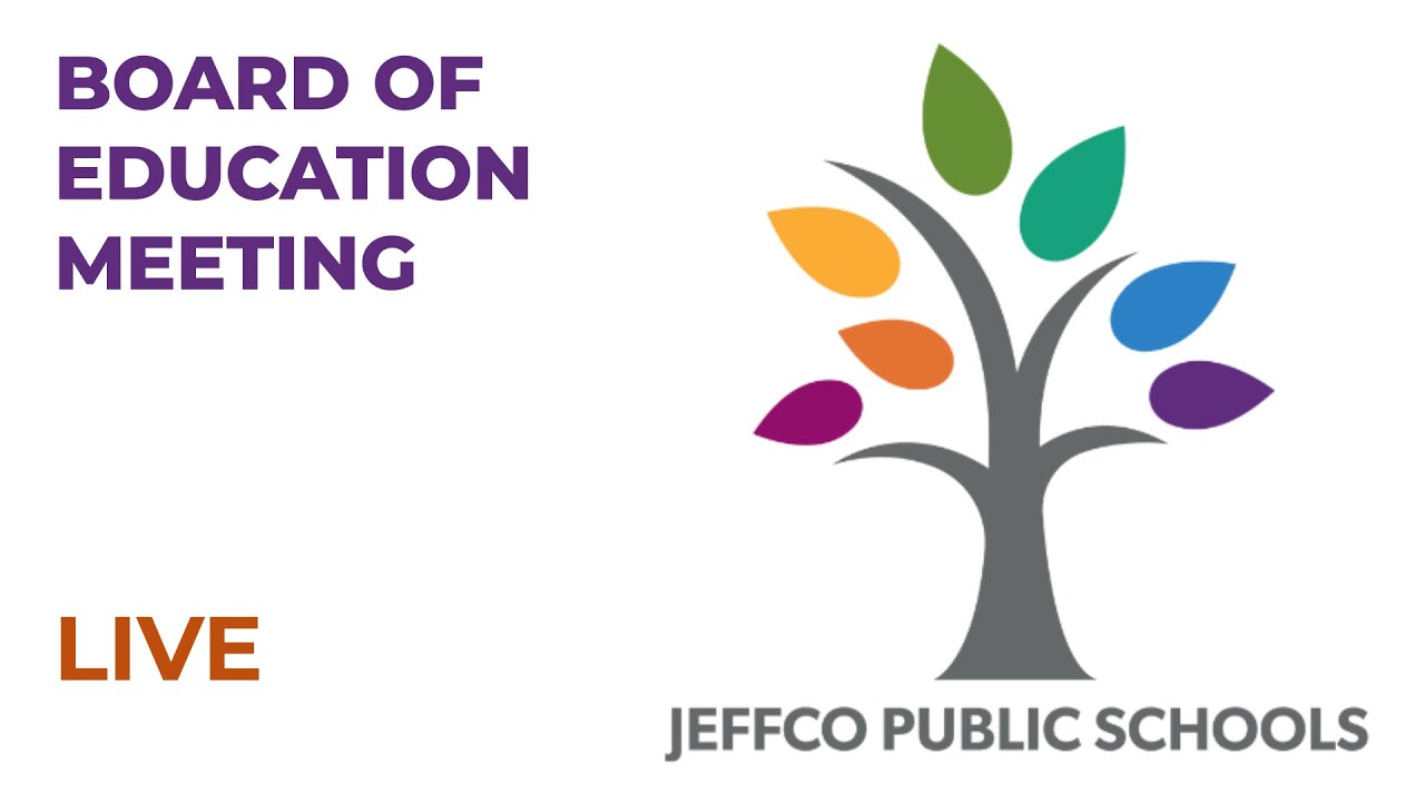 Jeffco Public Schools BoE Live Stream 12/3/2025
