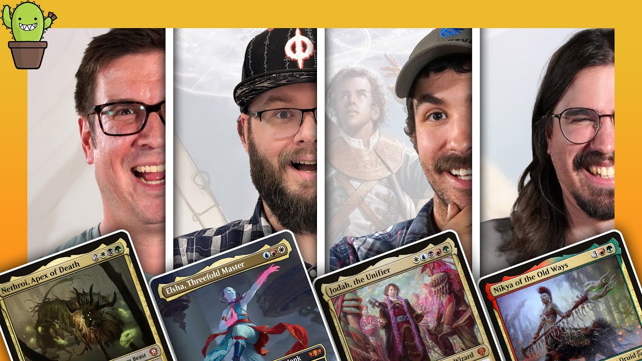 Commander WITH A TWIST | Nethroi VS Elsha VS Jodah VS Nikya