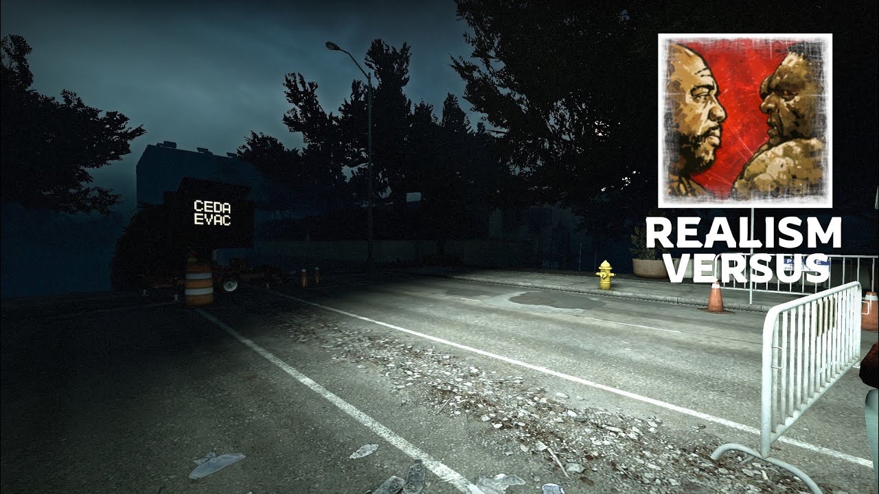 LEFT 4 DEAD 2 - DARK CENTER - REALISM VERSUS WITH RH4XOR