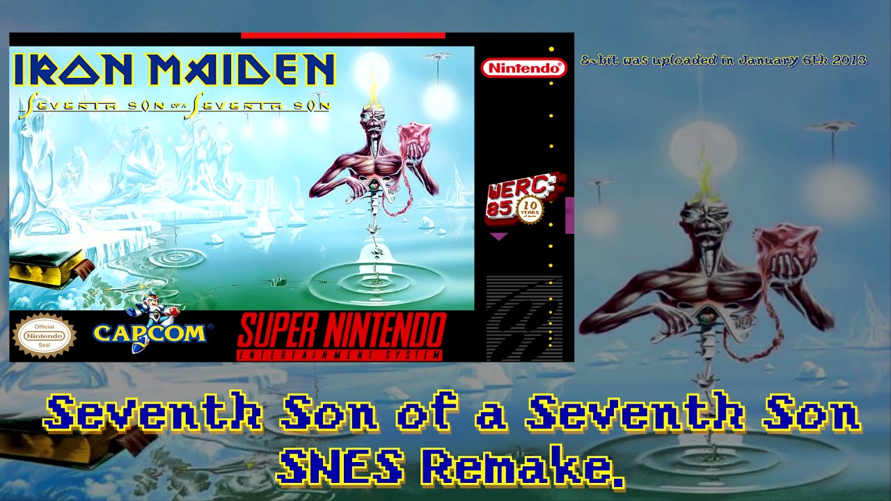 Seventh Son of a Seventh Son 16-bit Snes Cover - Iron Maiden (werc85)