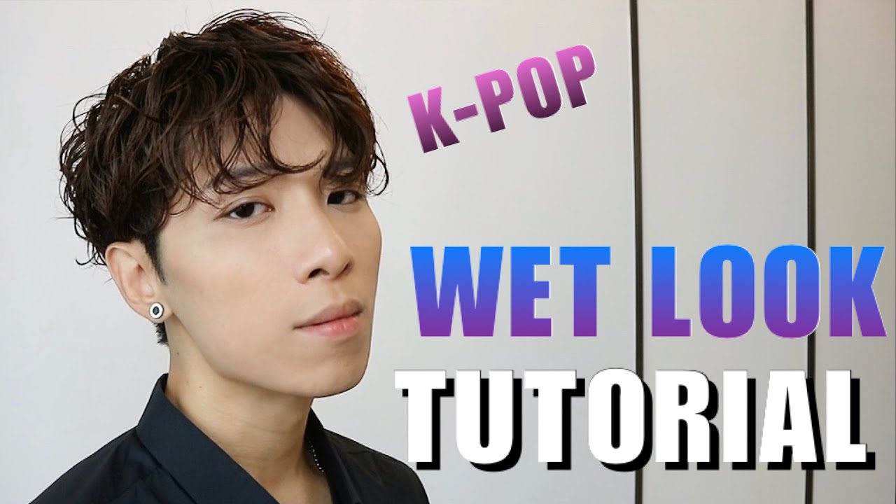 How : Korean WetLook Hairstyle| Two Block Cut Tutorial | Mens Hair 2024 | ISSAC YIU