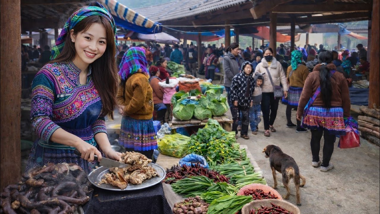 FULL CHỢ VÙNG BIÊN - CÁN CẤU SIMACAI (lào cai ) | Toàn Món Ngon Gây Sốt Và Thảo Dược Rừng Quý Hiếm