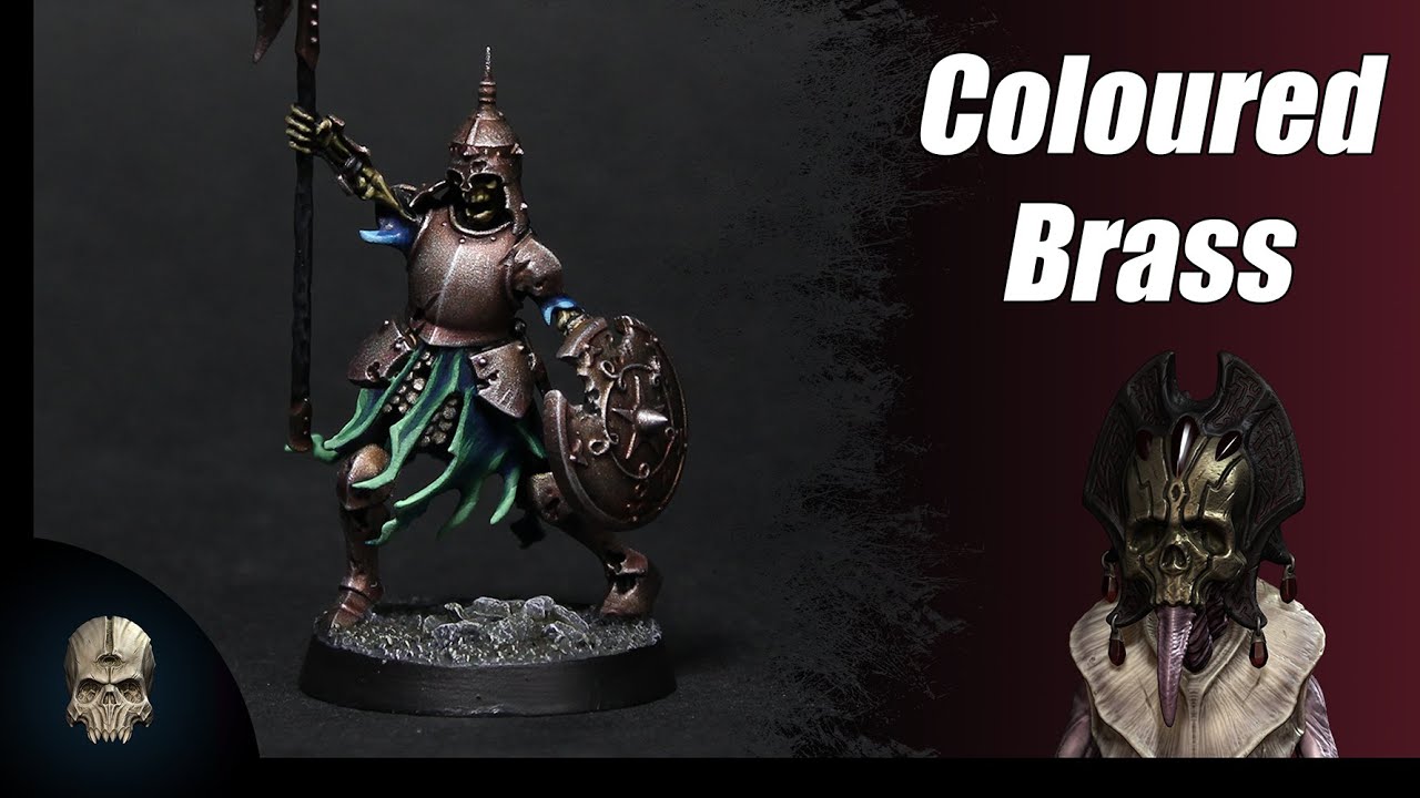 Hobby Tips: Colour Glazing Brass Armour on a Deathrattle Skeleton for Soulblight Gravelords