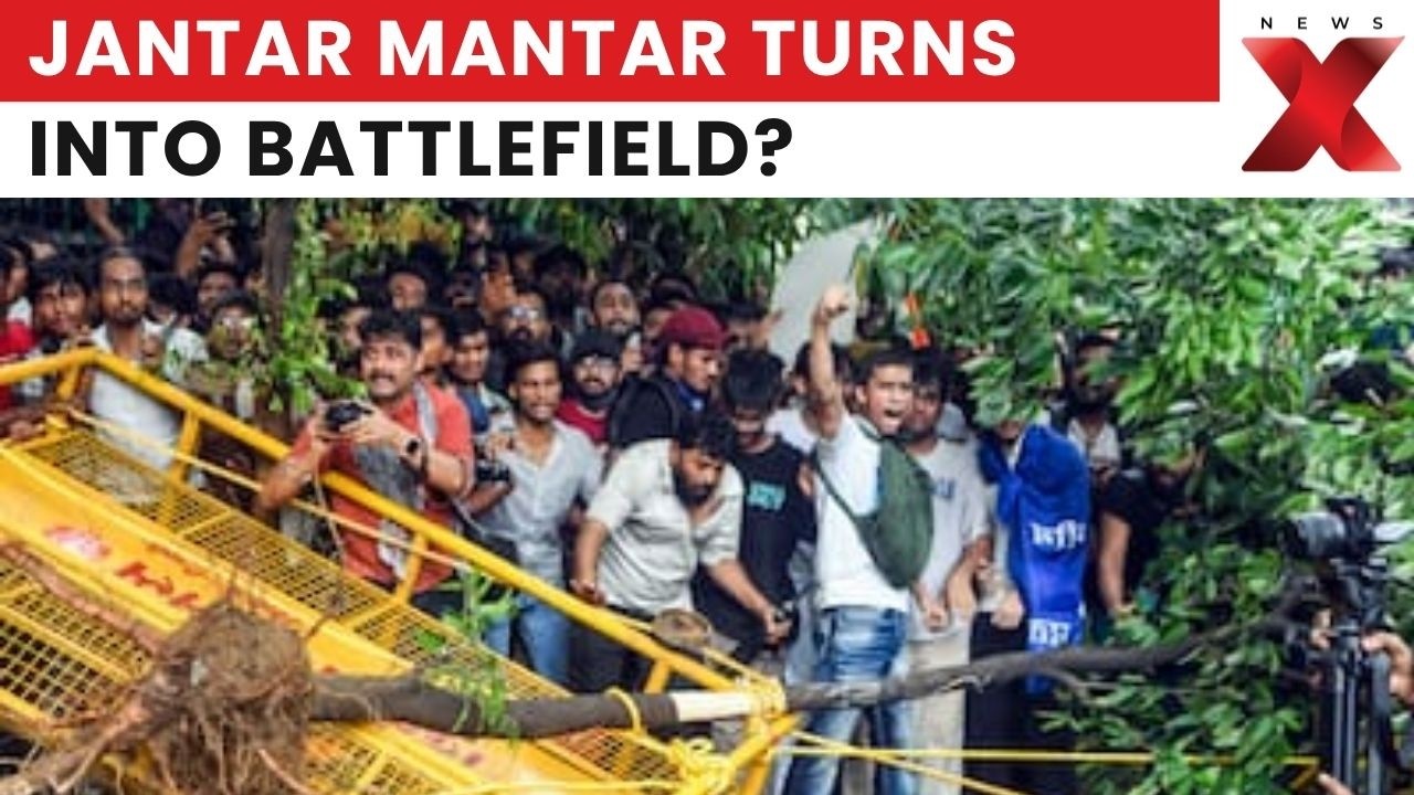 Jantar Mantar Protest Update: Massive Crowd Gathers, Security Tightens Amid Fresh Clashes
