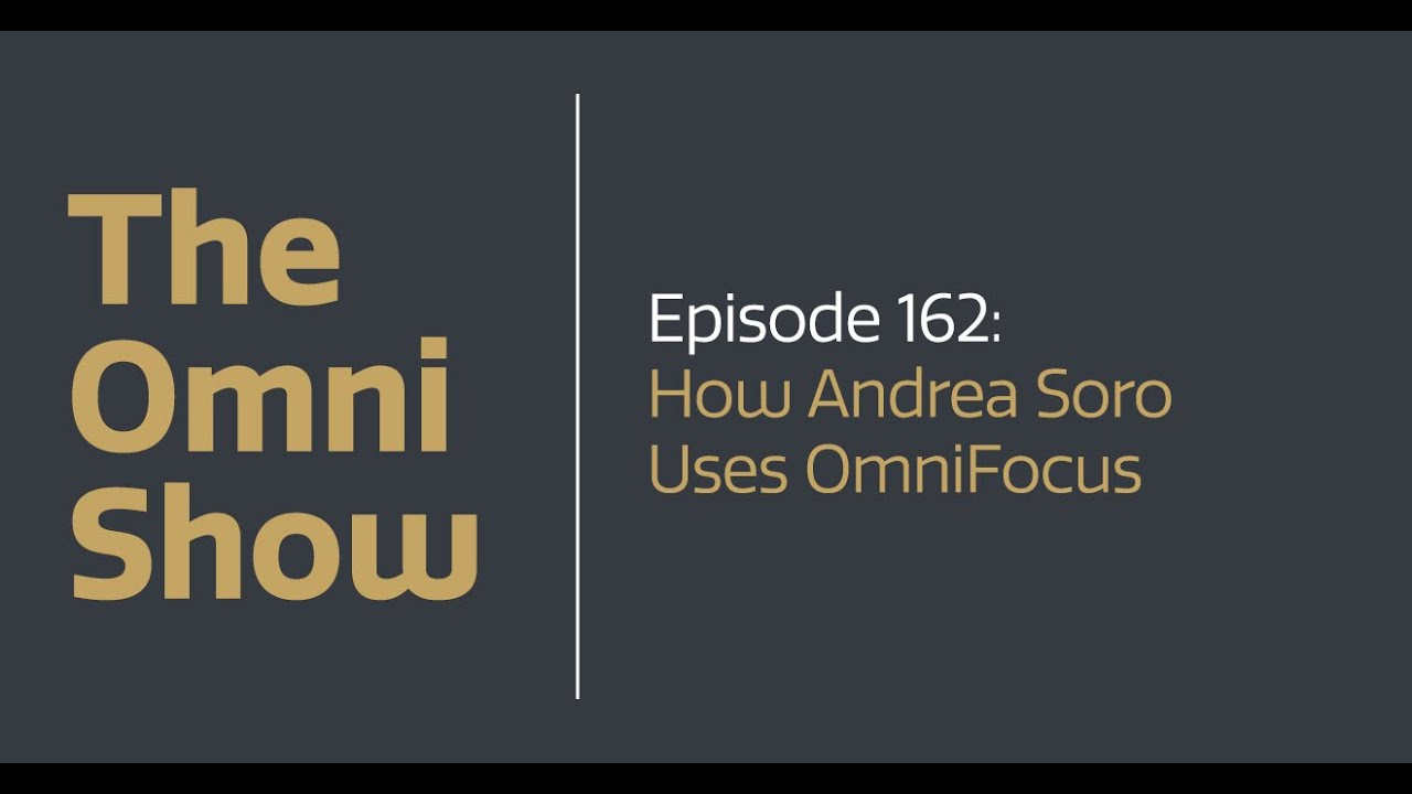 The Omni Show - Ep 162 - How Andrea Soro Uses OmniFocus