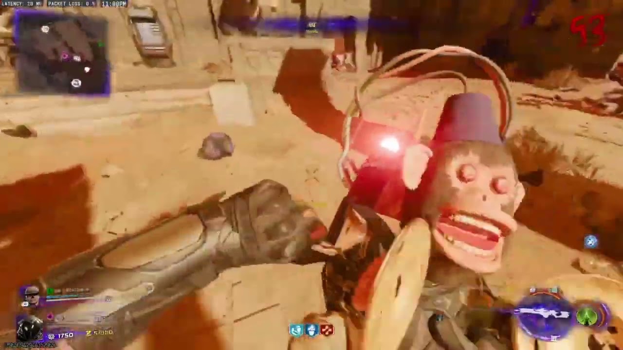 BO7 Zombies Mars waves 50 - 60