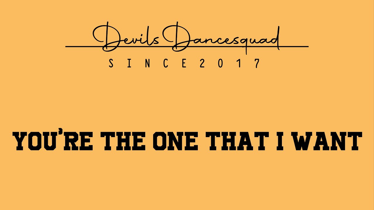 Grease - You're the one that I want | Audio Video | Choreography | Easy Kids Dance