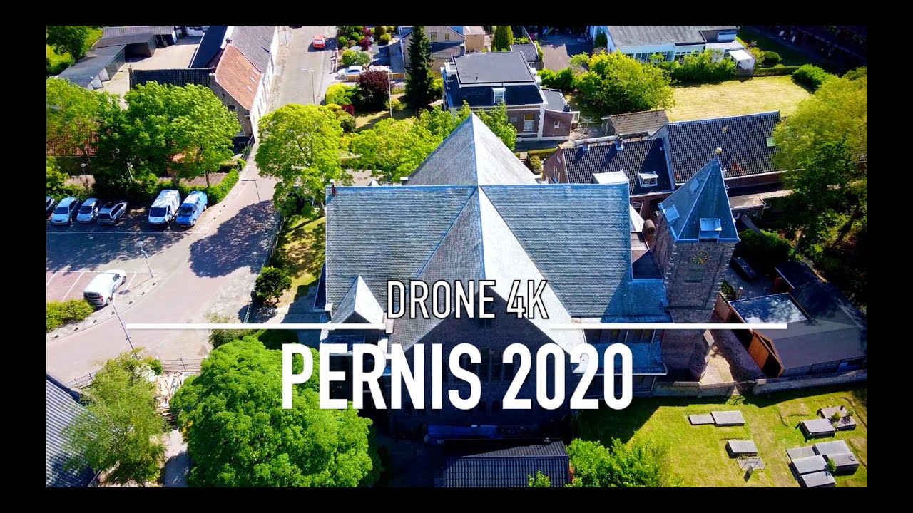 ROTTERDAM PERNIS Drone 4K The Netherlands Ultra HD Aerial