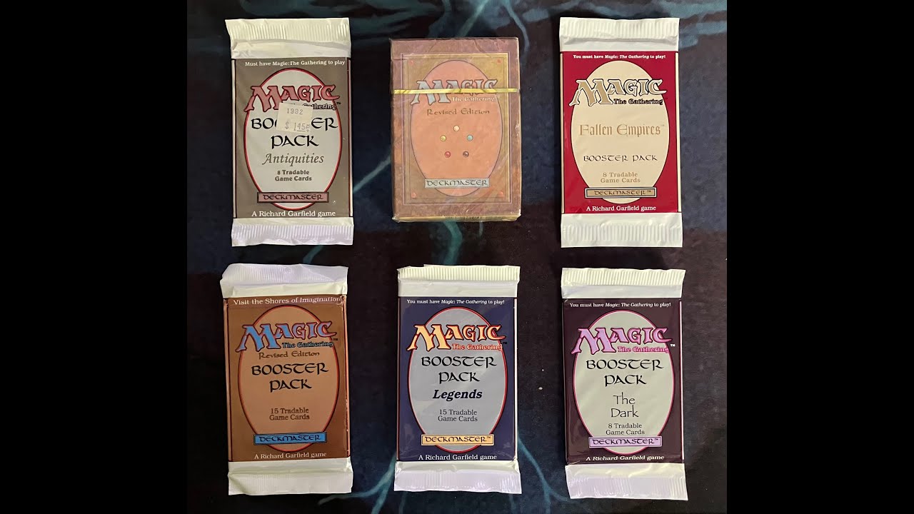 mtg 1994 starter and booster opening!