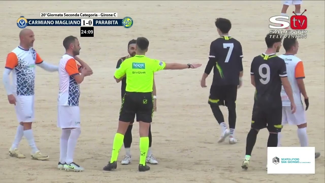 Seconda Categoria Girone c Puglia: HIGHLIGHTS di CARMIANO MAGLIANO 🆚 SOCCER DREAM PARABITA 4-0