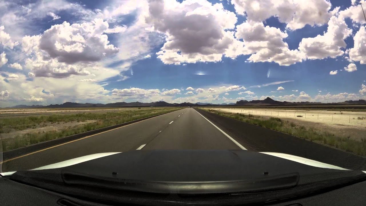 Time Lapse Lordsburg, NM to Road Forks, NM  8.3.15