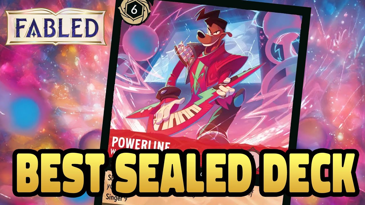 DISNEY LORCANA FABLED SEALED EVENT