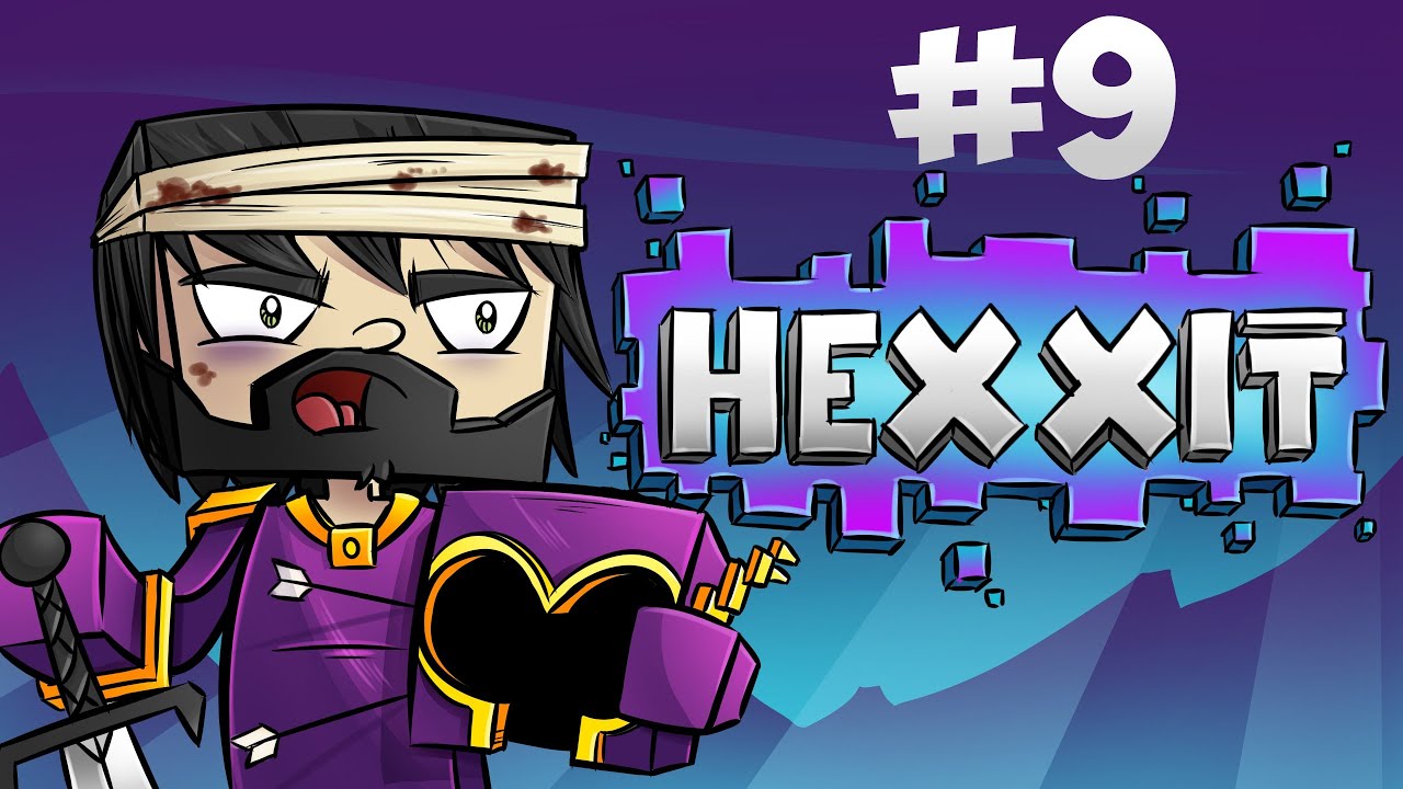 Minecraft : Hexxit - Ep 9 - Enchantment Table!
