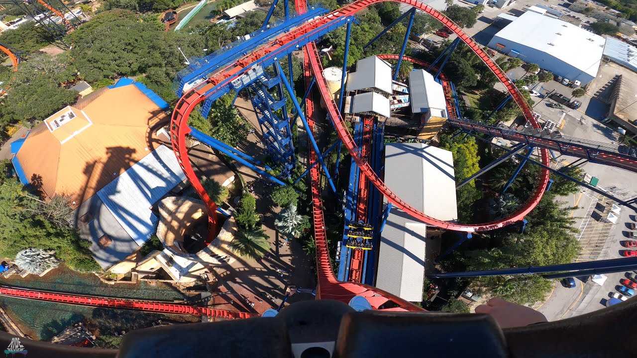 SheiKra - POV - Busch Gardens Tampa Bay - Bolliger & Mabillard - Dive Coaster
