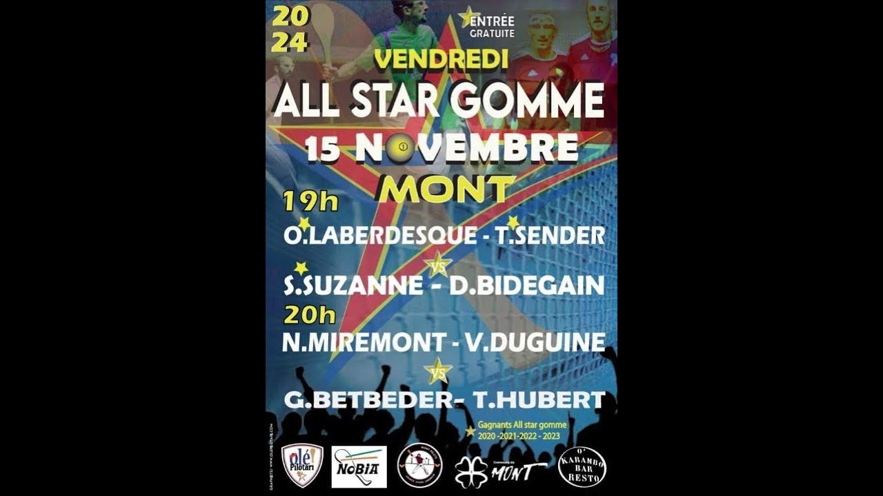 MIREMONT/DUGUINE vs BETBEDER/HUBERT - 15/11/2024