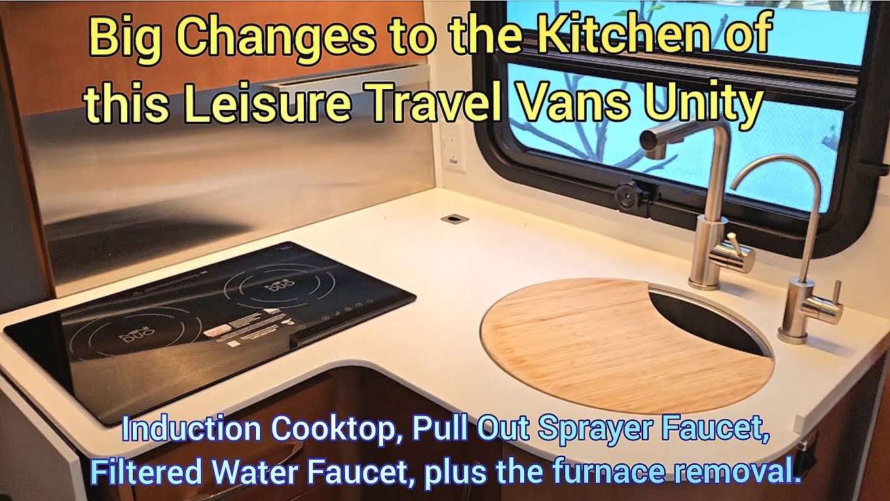 Big Kitchen Upgrades to this Leisure Travel Vans Unity