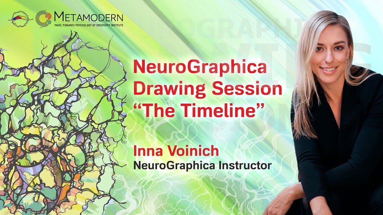 Drawing session with Inna Voinich, Neurographica®️instructor