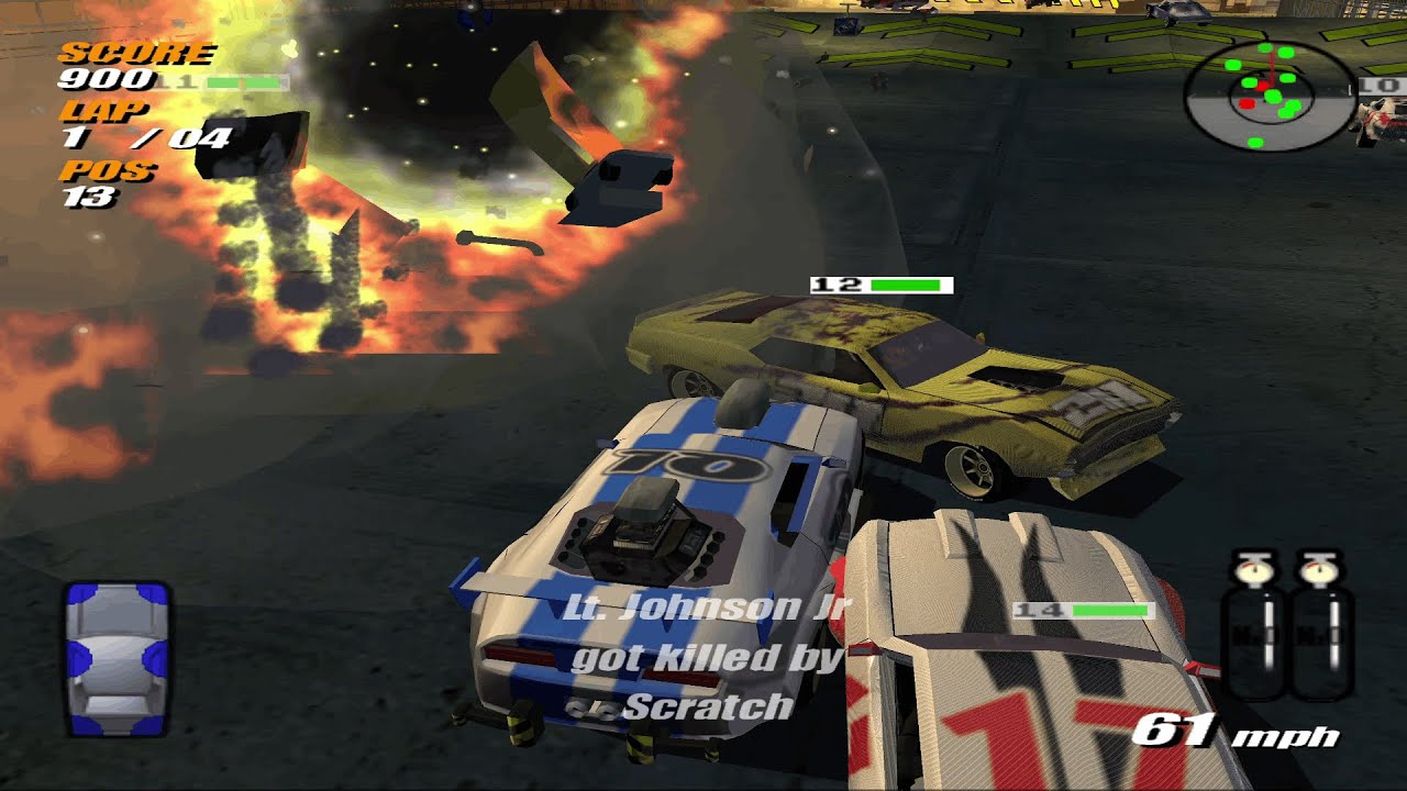 Niko Plays Destruction Derby Arenas | Championship | Noire | Gameplay 3