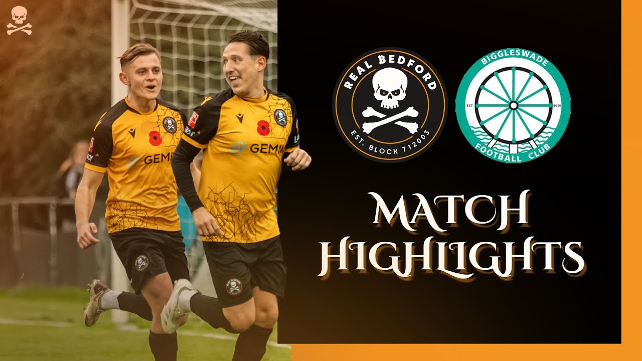Real Bedford v Biggleswade FC | Highlights
