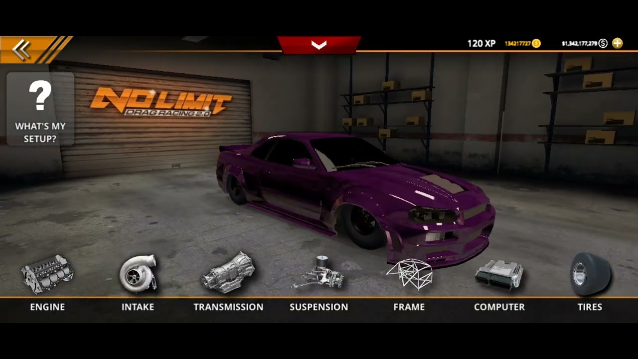 No Limit Drag Racing 2 - Low 5.5 Nissan R34 Tune #nolimit2 
