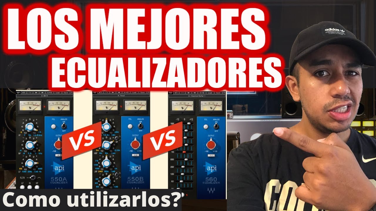 Plugins API 550A vs 550B vs 560 de WAVES AUDIO | #MixingAudio (Ecualizador)