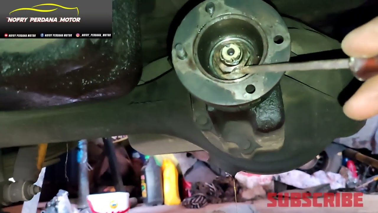 tutorial cara ganti seal buntut TRANSMISI / seal kopel  isuzu PANTHER @nofryperdanamotor