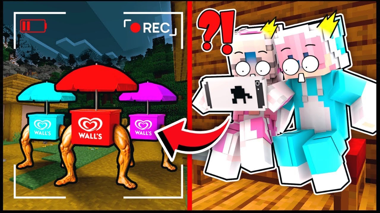 MOMON & ATUN LIAT PENAMPAKAN ANOMALY ESKRIM JAM 3 PAGI di MINECRAFT @BANGJBLOX 