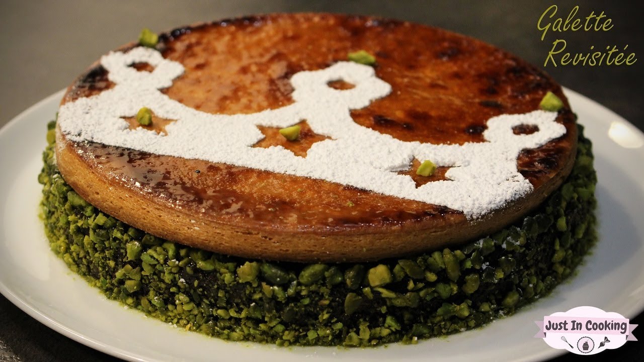 Recette de la Galette des Rois revisitée Pistache Orange
