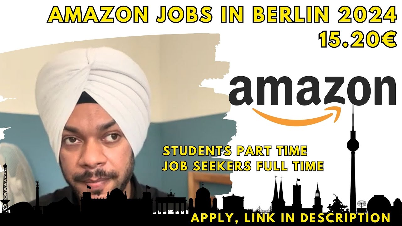 Jobs at Amazon in Berlin | Earn 15.20€ per Hour @gurman1991