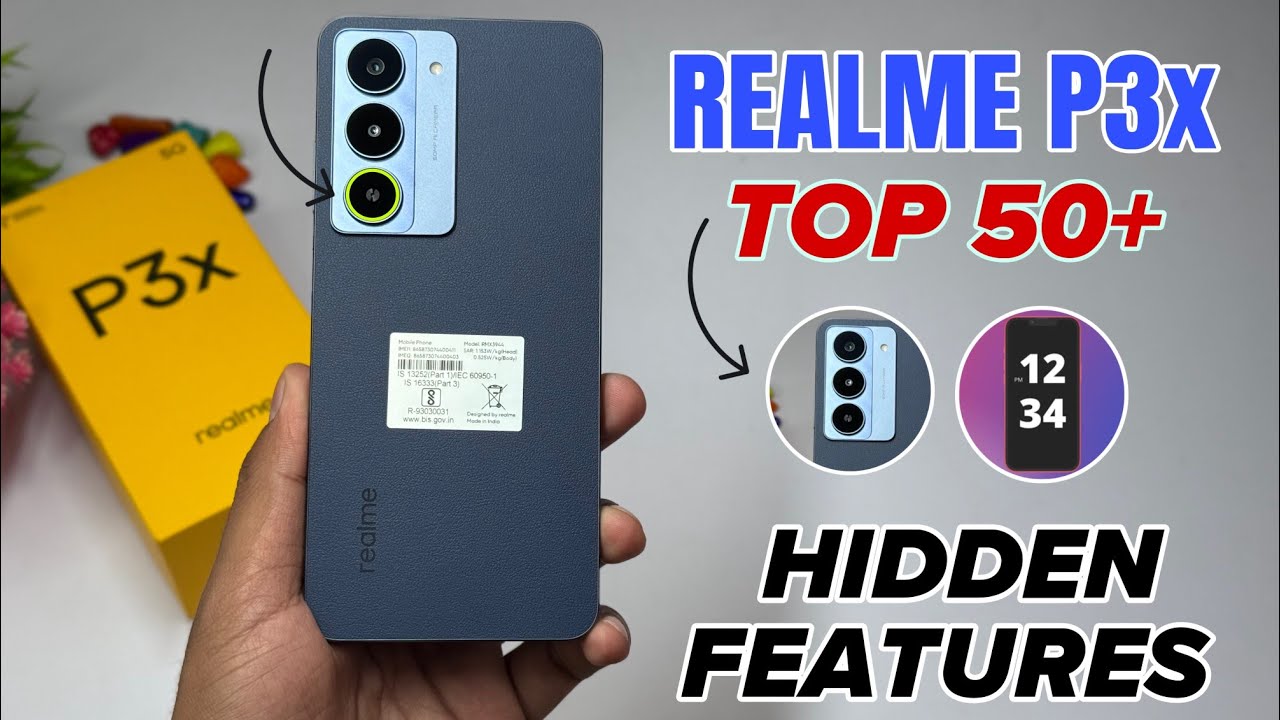 Realme P3x 5G Top 50++ Hidden Features | Realme P3x Tips And Tricks | Realme P3x 5G