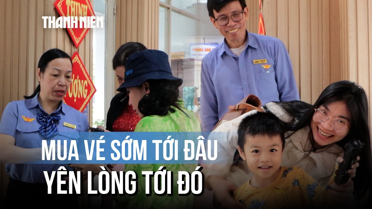 Vé tàu tăng giá, người dân vẫn tranh thủ mua sớm để về quê