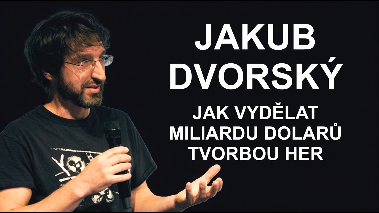 VIZE ČESKA 2025 Přednáška č. 10 - MgA. Jakub Dvorský (výtvarník, kreslíř a tvůrce počítačových her)