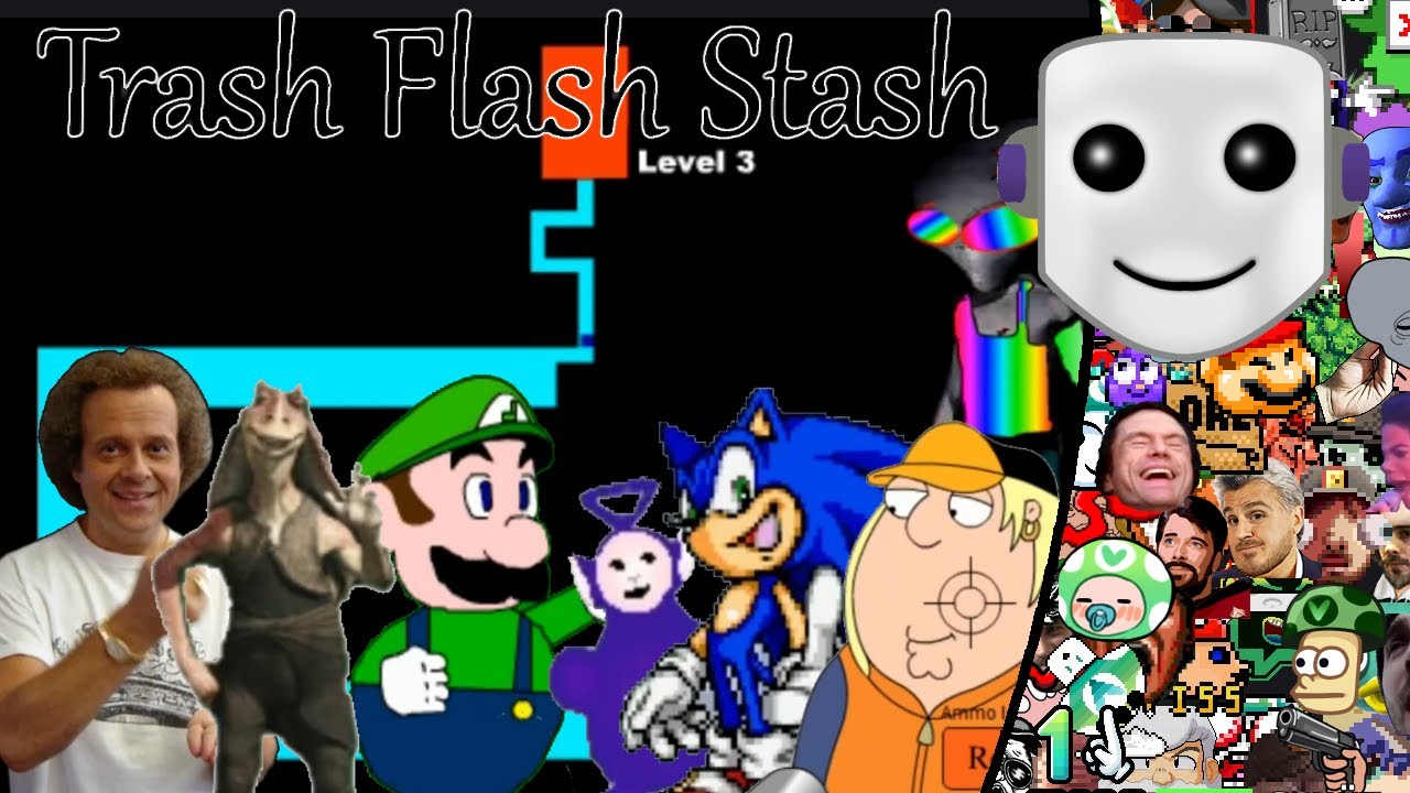 [Vinesauce] Vinny [Chat Replay] - Trash Flash Stash
