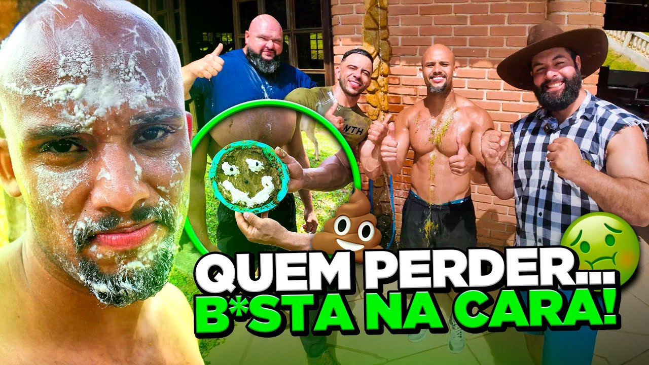 XUCRÃO fez o desafio MAIS NOJENTO DO MUNDO - Calebe Dias, Feat. Dorão e Alex Motoboy