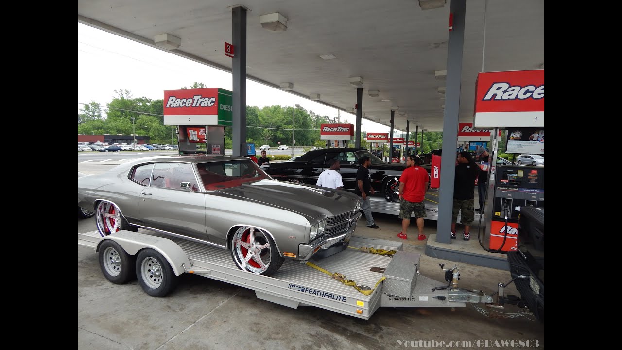Sandman Designs 70 Chevelle and 74 Donk on Forgiatos Headed to Stuntfest 2013