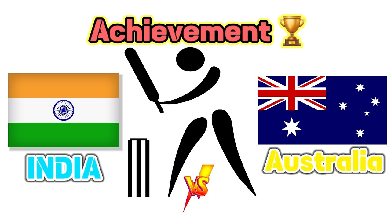 India vs Australia: Achievement's 
